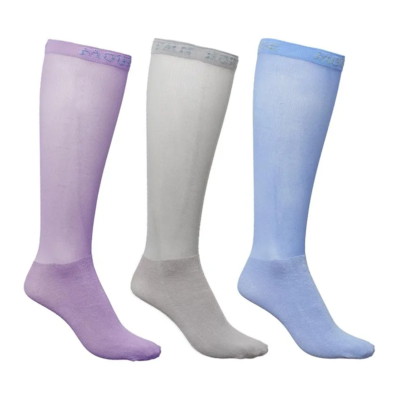Mountain Horse Competition Socks - 3 Pack - Lavender Blue